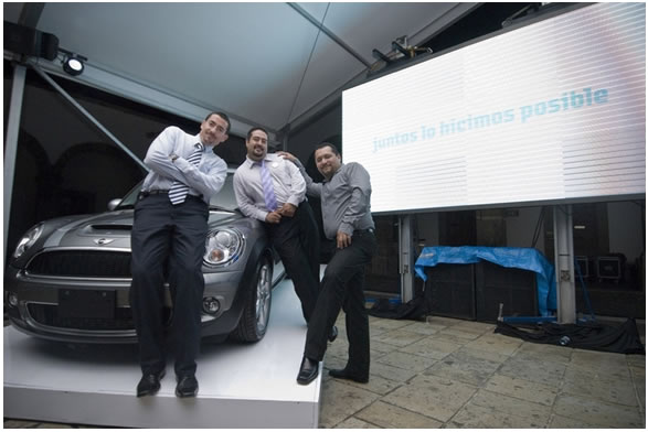 SERGIO CERVANTES PRIMER GANADOR DE MINI COOPER 2010